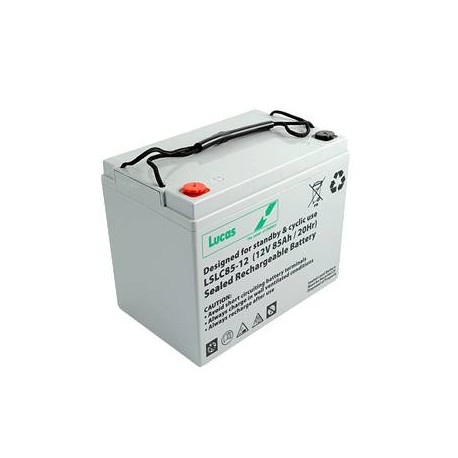 Batterie pour tous types de bateaux BATTERIE AGM DUAL PURPOSE LUCAS - LSLC85-12