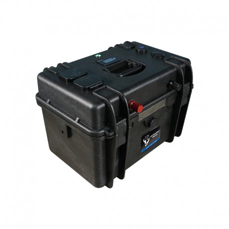 Batterie étanche portative Valise Lithium LiFePO4 Étanche ULP-12-100