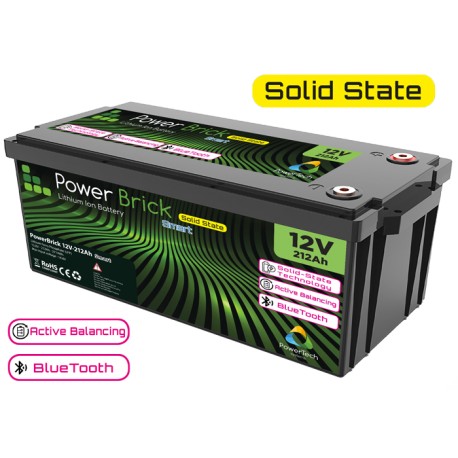 Batterie pour tous types de bateaux Batterie Lithium Powerbrick+ 135Ah (12V)