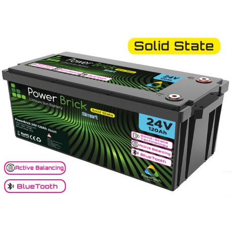 Batterie pour tous types de bateaux Batterie Lithium Powerbrick+ 135Ah (12V)