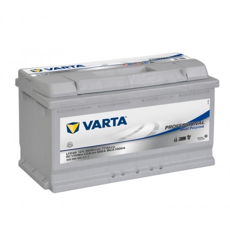 Batterie pour tous types de bateaux VARTA® Professional Dual Purpose - LFD90