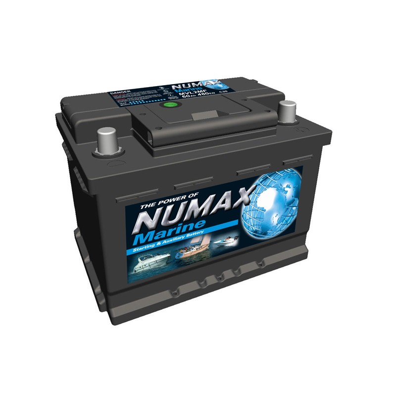 Batterie pour bateau NUMAX MARINE 60Ah-480A(en)-12V