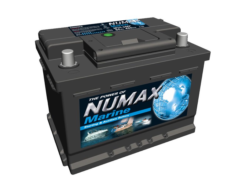 Batterie pour bateau NUMAX MARINE 60Ah-480A(en)-12V