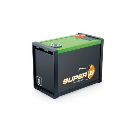 Batterie pour tous types de bateaux Batterie Lithium-Fer Super B 100 Ah (12V)