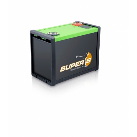 Batterie pour tous types de bateaux SUPER B Lithium Fer 160 Ah (12V)