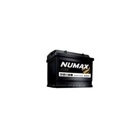Batterie pour tous types de bateaux NUMAX AGM marine demarrage 60Ah-680 (en)