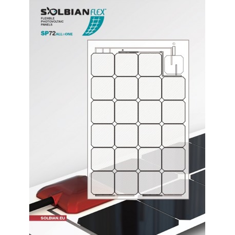 Panneaux solaires souples PANNEAUX SOLAIRE SOLBIAN SUN-POWER ALLINONE 47W