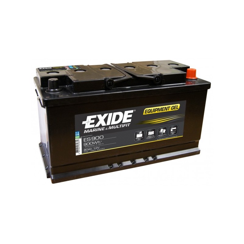 Exide Equipment Gel ES900 12V 80Ah au meilleur prix sur