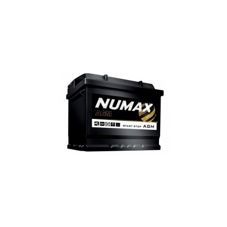 Batterie pour tous types de bateaux NUMAX AGM marine demarrage 80Ah-800A