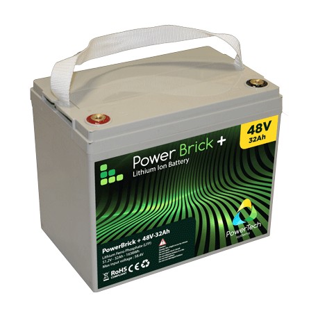 Batterie pour tous types de bateaux Batterie Lithium Powerbrick+ 32 Ah (48V)
