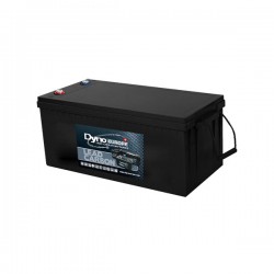 Batterie DUAL PURPOSE tous types d'applications : Démarrage, Servitude en décharge lente, Secours, Radio...etc Batterie Plomb Carbone 12 V 214 AH Dyno