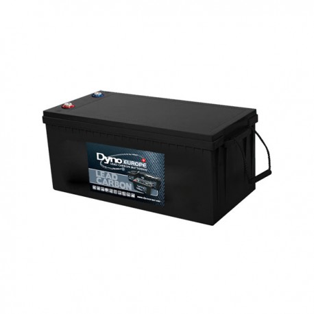 Batterie pour tous types de bateaux Batterie Plomb Carbone 12 V 214 AH Dyno