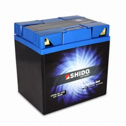 Batterie de démarrage moteur pour bateau Lithium-Ion Shido 8 Ah (12V)