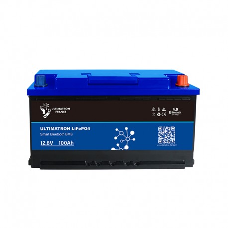 Batterie pour tous types de bateaux Batterie lithium-Ion Ultimatron 100 Ah (12V)