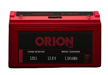 Lithium-Ion Orion 120 Ah (12V) - 1.54kWh